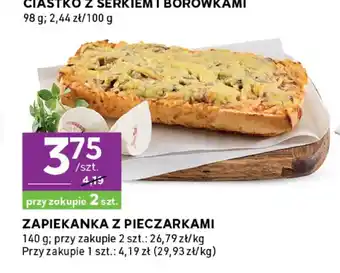 Stokrotka Zapiekanka z pieczarkami oferta