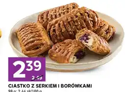 Stokrotka Ciasto z serkiem i borówkami oferta
