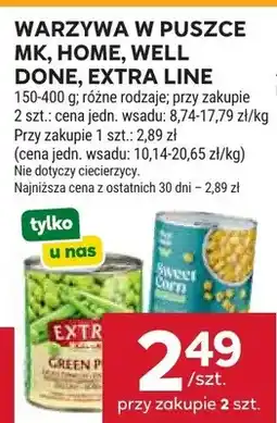 Stokrotka Warzywa w puszce oferta
