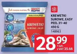 Selgros Krewetki surowe easy peel 31-40 oferta