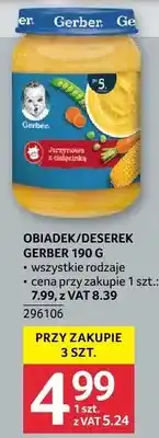 Selgros Obiadek deserek gerber oferta