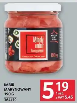 Selgros Imbir marynowany oferta