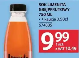 Selgros Sok limenita grejpfrutowy oferta