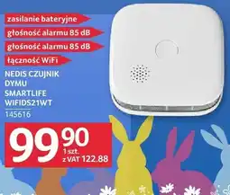 Selgros Czujnik dymu SmartLife WiFi DS21WT oferta