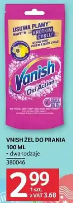 Selgros Vanish żel do prania oferta
