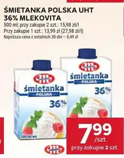 Stokrotka Śmietanka polska UHT 36% Mlekovita oferta