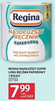 Selgros Regina najdłuższy super long ręcznik papierowy 1 rolka oferta