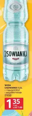 Selgros Woda Cisowianka niegazowana oferta