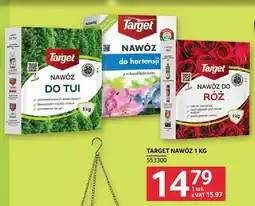 Selgros Nawóz Target 1 kg - różne rodzaje (do tui, do hortensii, do róż) oferta