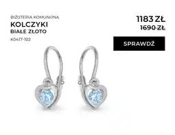 Briju Kolczyki białe złoto oferta