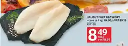 Selgros Halibut filet bez skóry oferta
