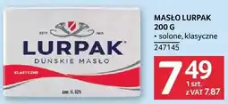 Selgros Masło lurpak oferta