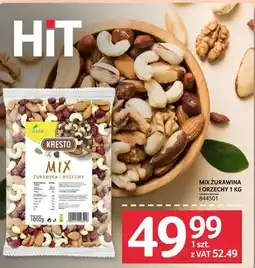 Selgros Mix żurawina i orzechy Kresto oferta