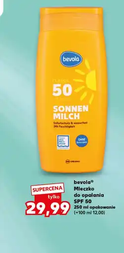 Kaufland Mleczko opalania bevola oferta