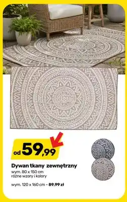 Bricomarche Dywan tkany zewnętrzny wym. 120 x 160 cm oferta