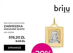 Briju Zawieszka mieszane złoto oferta