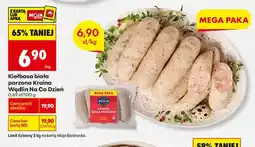 Biedronka Kiełbasa biała parzona oferta