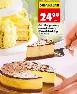 Biedronka Sernik z polewą czekoladową oferta