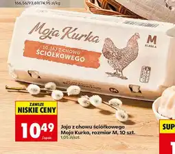 Biedronka Jaja z chowu ściółkowego rozmiar M oferta