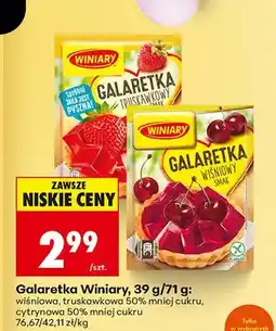 Biedronka Galaretka, różne rodzaje oferta