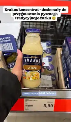 ALDI Koncentrat do żurku oferta