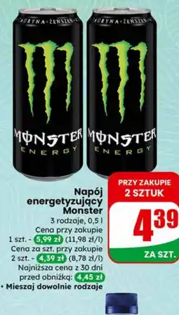 Dino Napój energetyczny Monster oferta
