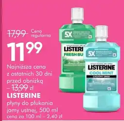 SuperPharm Płyn do płukania jamy ustnej Listerine oferta