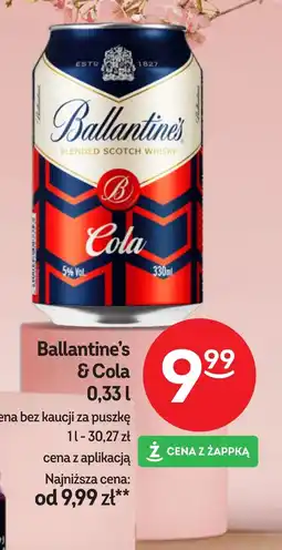 Żabka Drink Ballantine's oferta