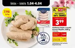 Biedronka Kiełbasa biała z szynki oferta
