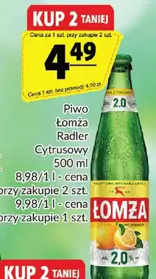Prim Market Piwo Łomża Radler Cytrusowy oferta