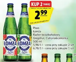 Prim Market Piwo Łomża Radler bezalkoholowy Grejpfrut, Cytryna&Limonka oferta