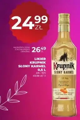 Duży Ben Likier Krupnik słony karmel oferta