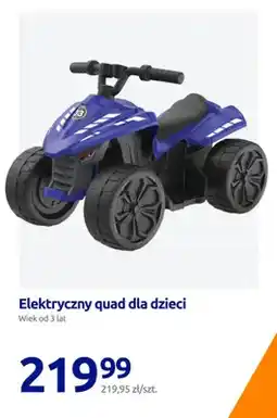 Action Elektryczny quad dla dzieci oferta