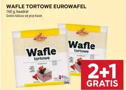 Stokrotka WAFLE TORTOWE EUROWAFEL 160 g kwadrat oferta