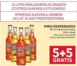 Stokrotka PIWO DESPERADOS 400 ml butelka bezzwrotna różne rodzaje oferta