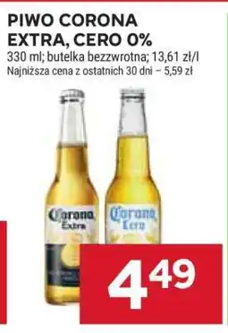 Stokrotka Market Piwo Corona Extra, Cero 0% oferta