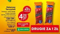 Żabka Kabanosy Tarczyński Exclusive różne rodzaje protein z kurczaka oferta