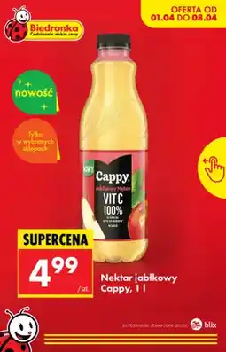 Biedronka Nektar jabłkowy oferta