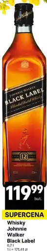 Delikatesy Centrum Whisky Johnnie Walker Black Label oferta