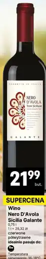 Delikatesy Centrum Wino Nero D'Avola Sicilia Galante oferta