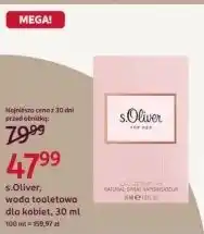 Rossmann s.Oliver, woda toaletowa dla kobiet oferta