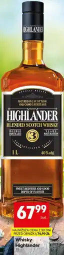 Delikatesy Centrum Whisky Highlander oferta