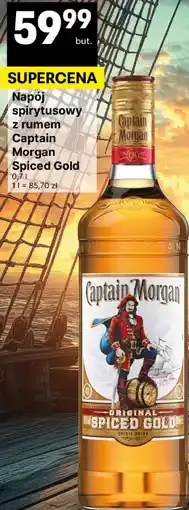 Delikatesy Centrum Napój spirytusowy z rumem Captain Morgan Spiced Gold oferta