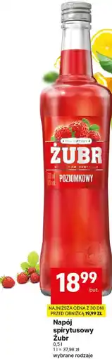 Delikatesy Centrum Napój spirytusowy Żubr oferta