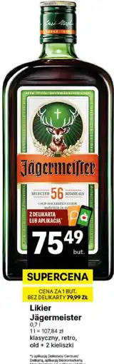 Delikatesy Centrum Likier Jägermeister oferta