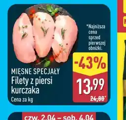 ALDI Mięsne Specjały Filety z piersi oferta