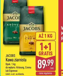 ALDI Jacobs Kawa ziarnista oferta
