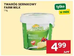 Stokrotka Market TWARÓG SERNIKOWY FARM MILK oferta