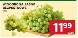 Stokrotka Market Winogrona jasne bezpestkowe oferta
