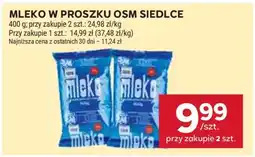 Stokrotka Market MLEKO W PROSZKU OSM SIEDLCE oferta